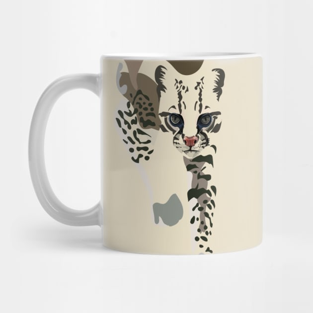 MINIMAL OCELOT DESIGN by Lio Does Things